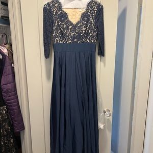 Gorgeous size four Eliza J floor length gown only worn once!